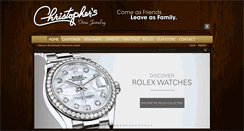 Desktop Screenshot of christophersfinejewelry.com